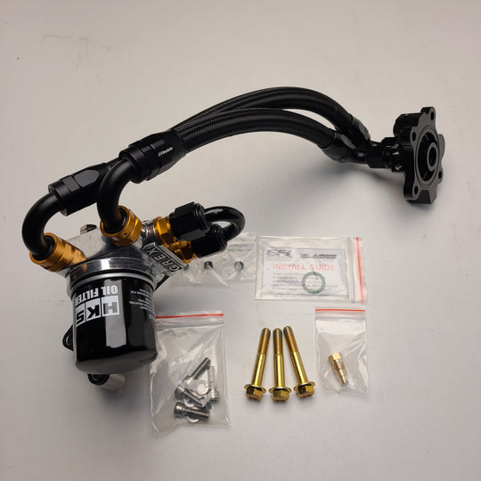 This kit must be used with an external oil cooler
