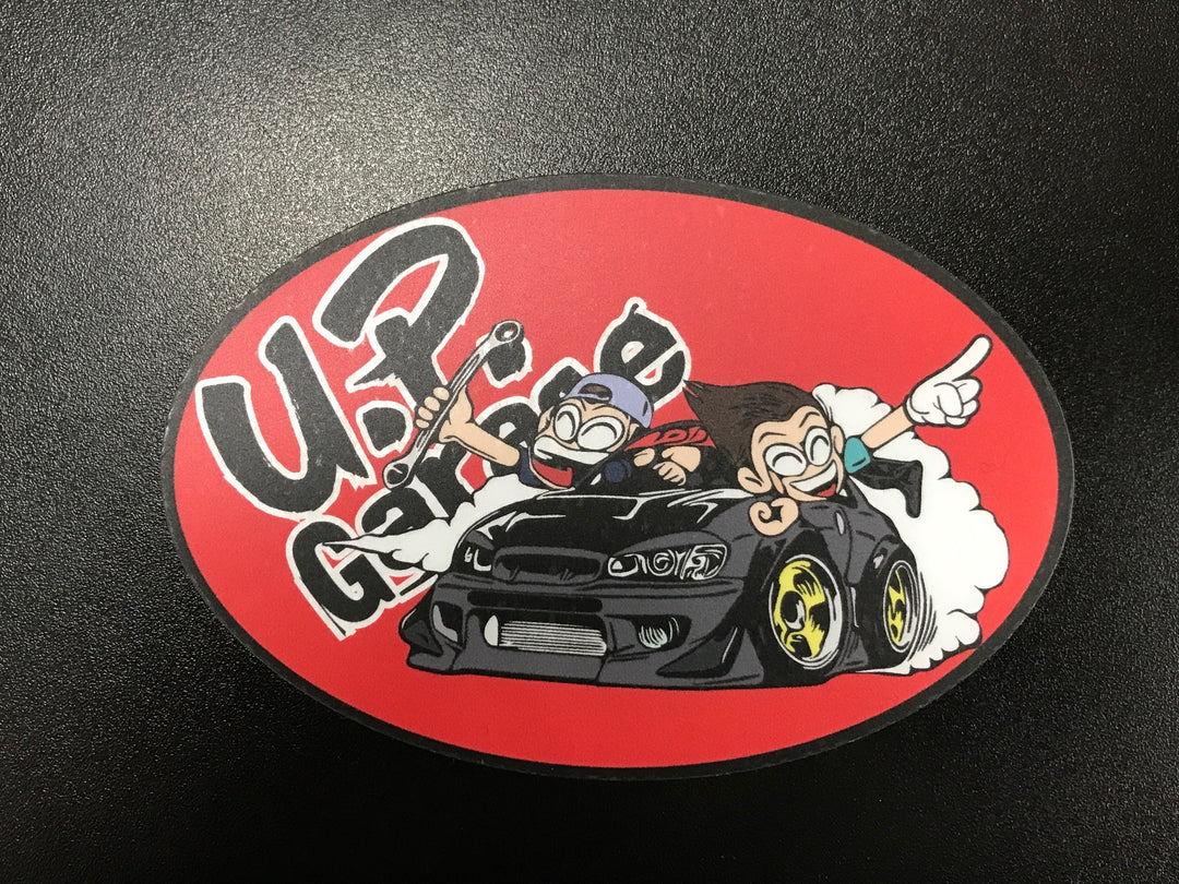 U.P. Garage Sticker