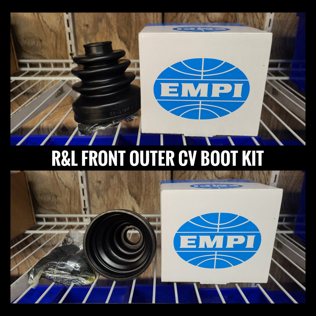 Front Axle Outer CV Boot Kit For Yamaha ATV - Fits 3Hn-2510G, 4Kb-2510G Models, Caltric Brand
