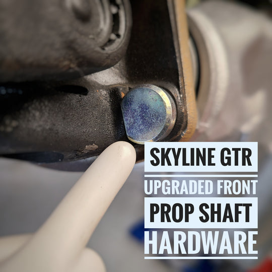 OEM skyline GTR upgraded front prop shaft hardware