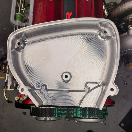 U.P.G. Lightweight billet RB26 front cover (Preorder open until August 15th)