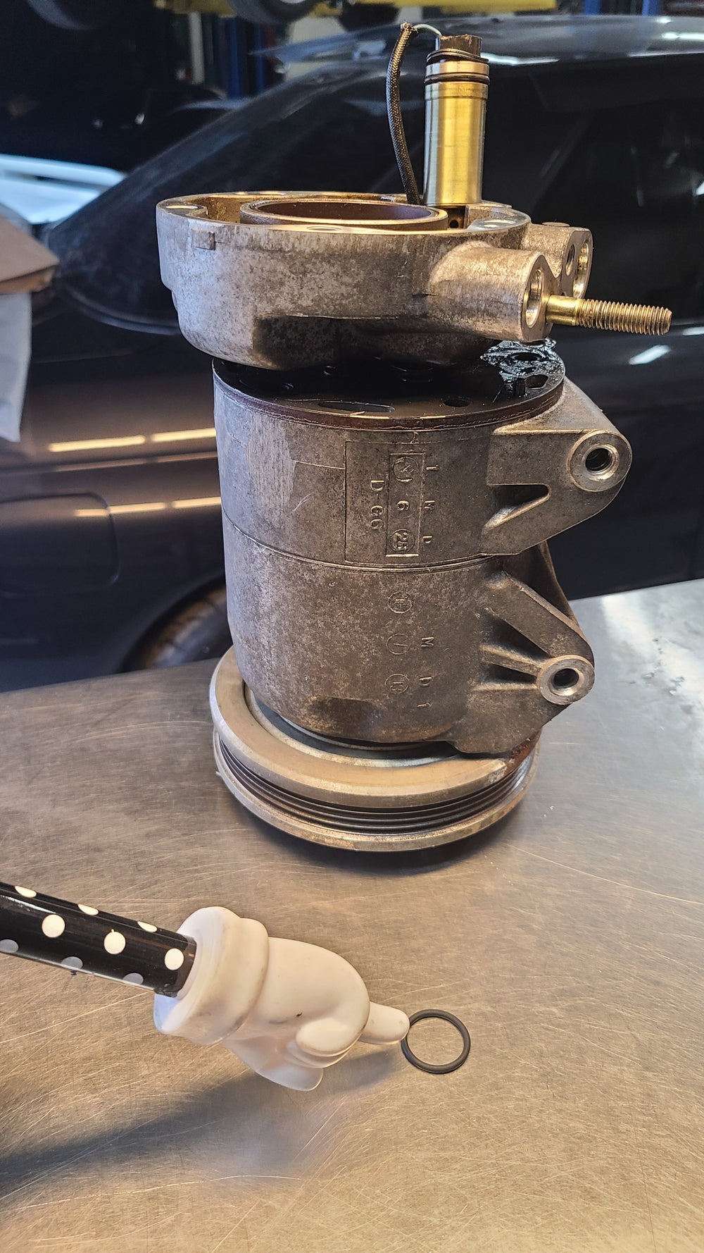 R32 Skyline AC pump temp switch o-ring