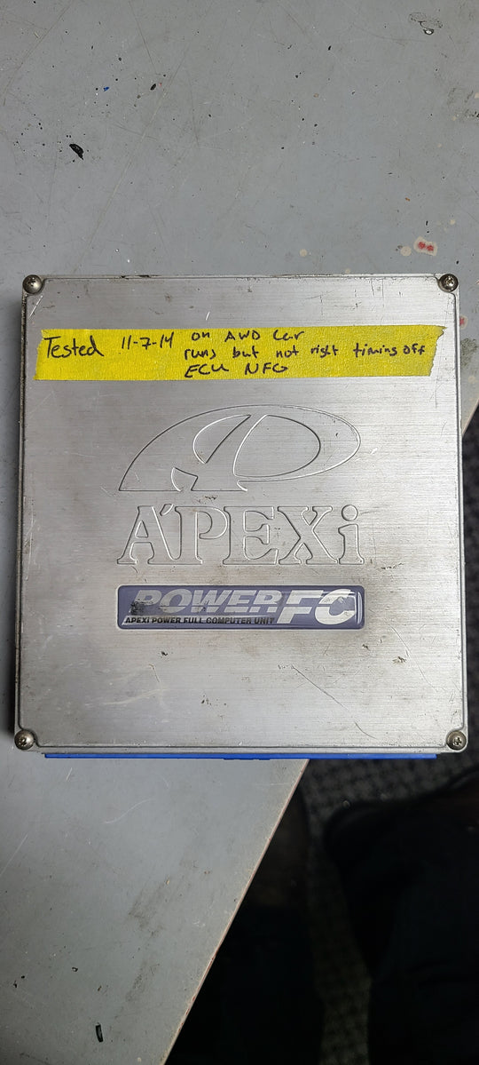 Apex'i Power FC ecu for R32 GTR unknown condition