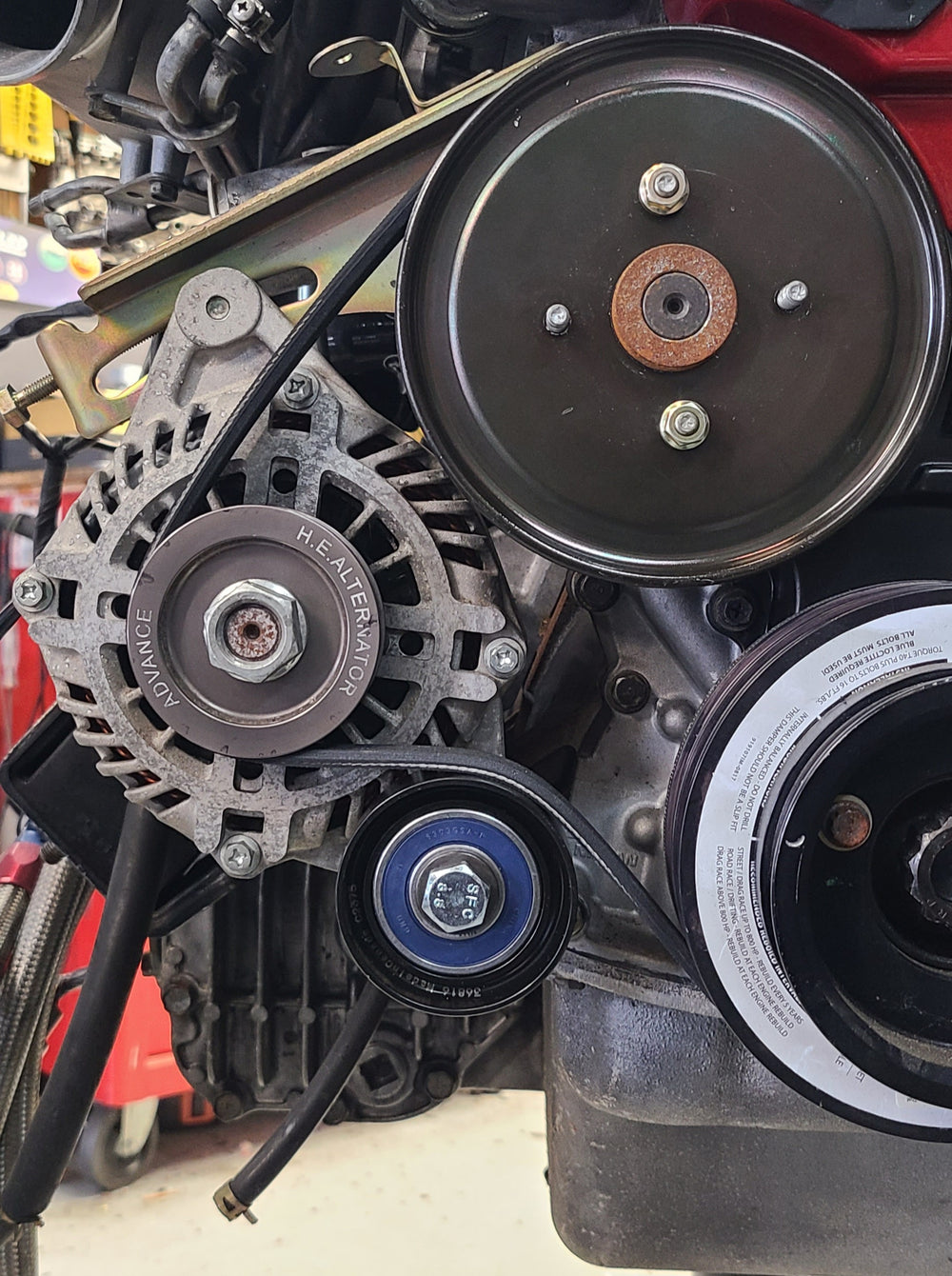 U.P.G. RB alternator idler kit