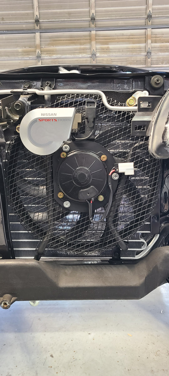 U.P.G. R32 GTR AC fan upgrade W/Spal fan