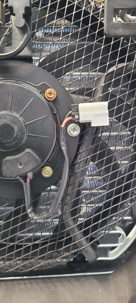 U.P.G. R32 GTR AC fan upgrade W/Spal fan