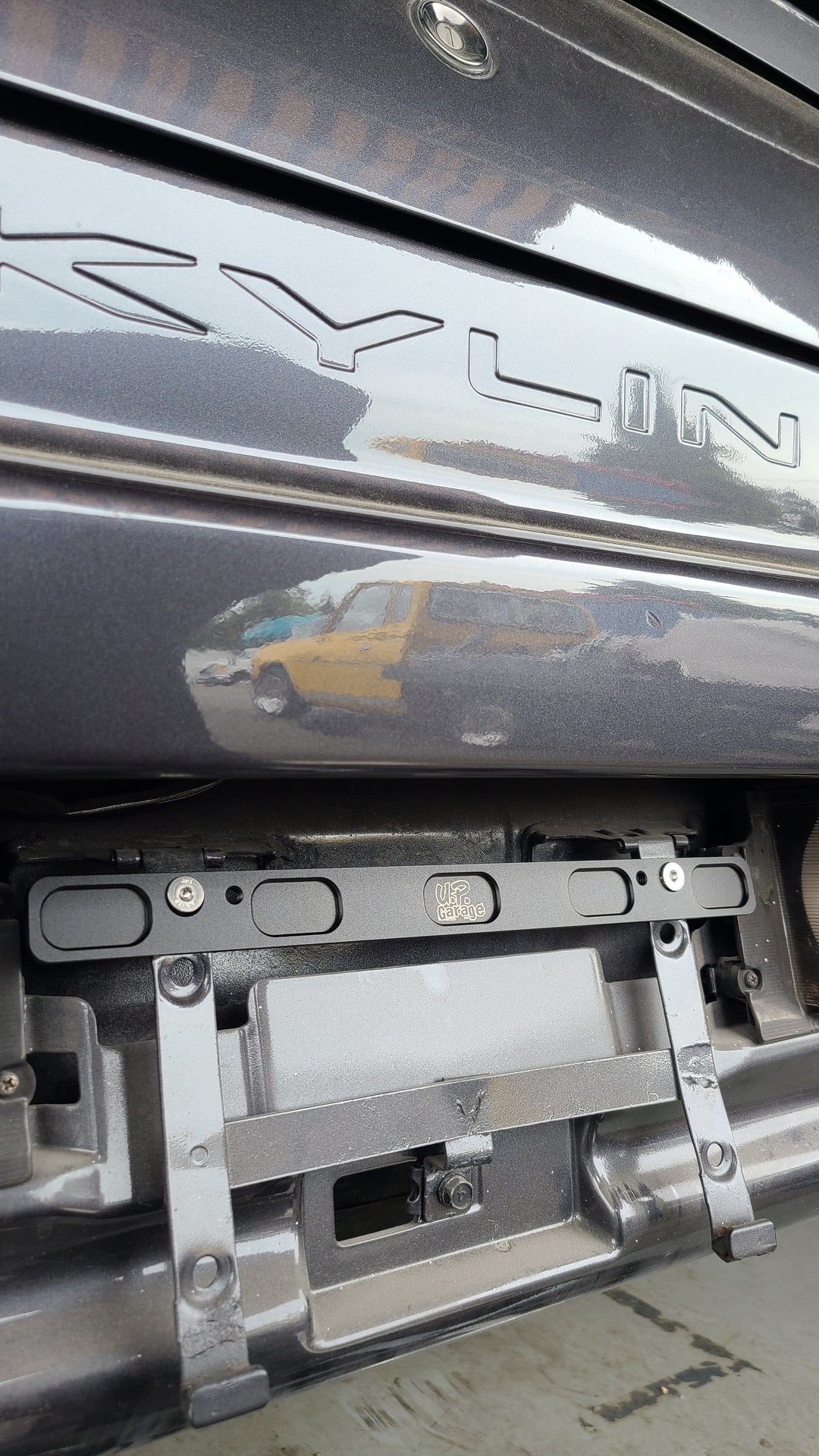 U.P.G. JDM -> USDM license plate adapter