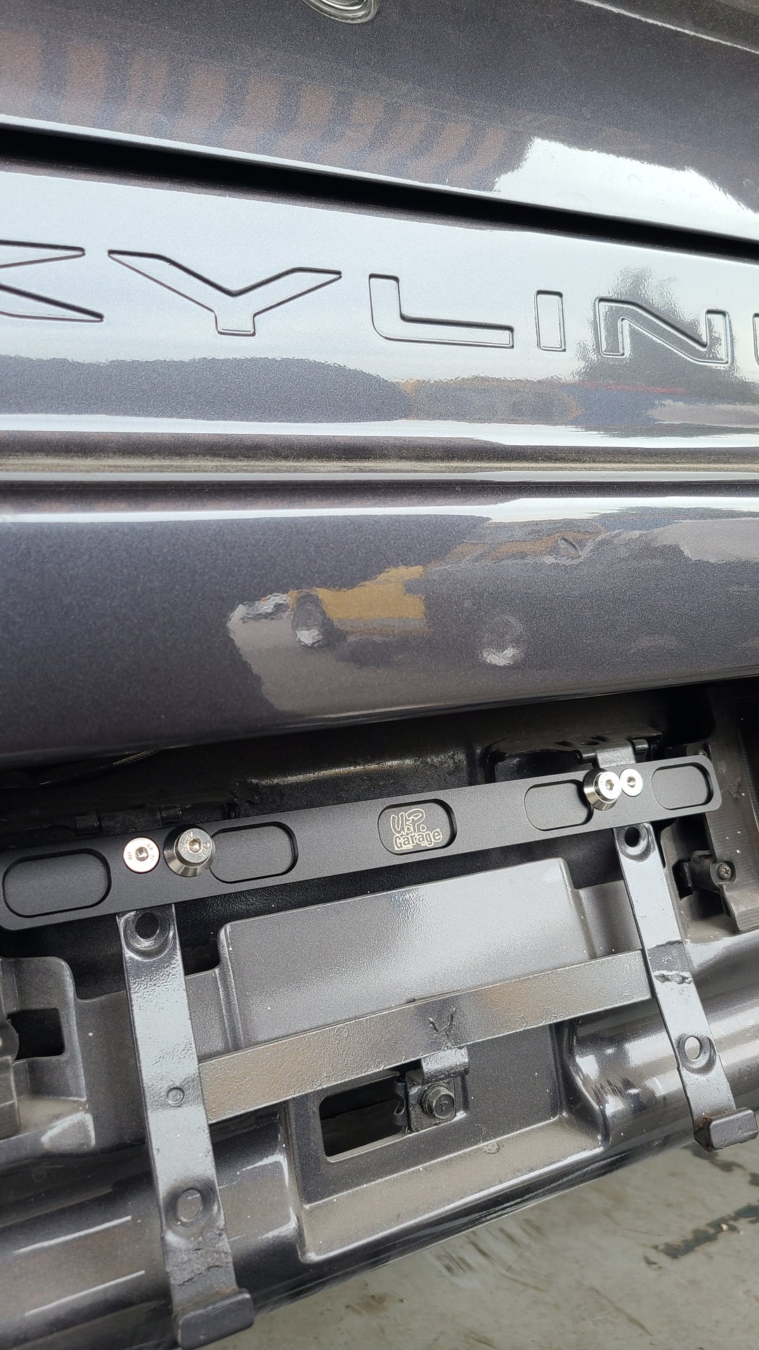 U.P.G. JDM -> USDM license plate adapter