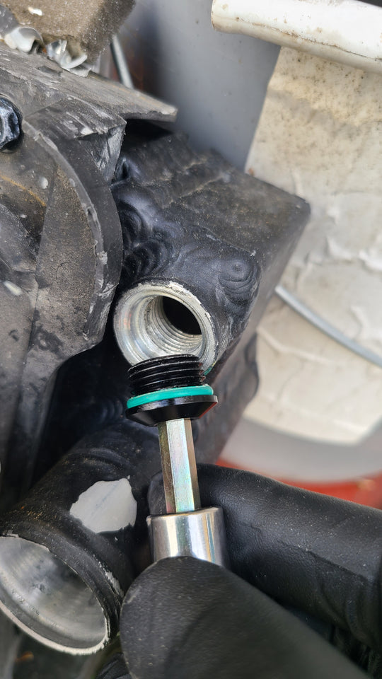Nissan radiator temp switch plug