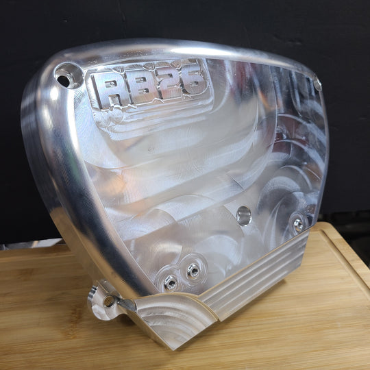 U.P.G. Lightweight billet RB26 front cover (multiple options available)