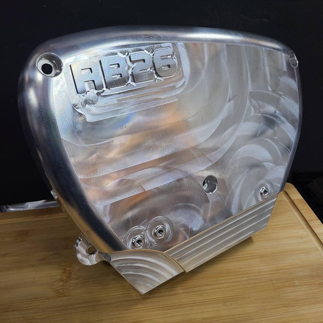 U.P.G. Lightweight billet RB26 front cover (multiple options available)