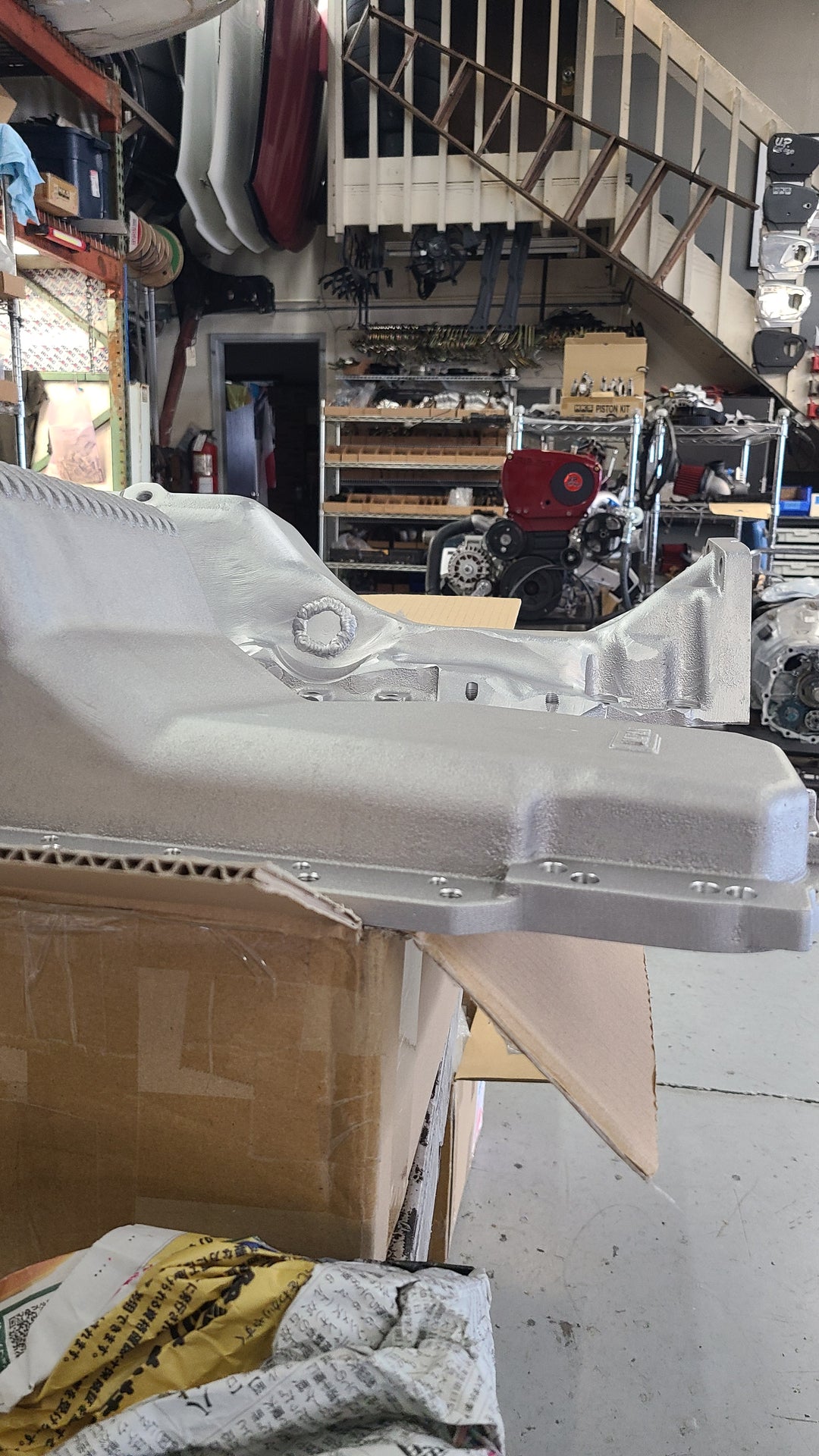 GTT/GTS-t Engine Swap Conversion Pan for front sump Skylines
