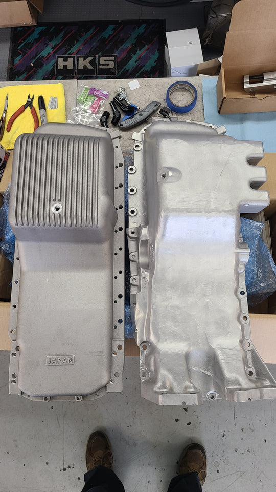 GTT/GTS-t Engine Swap Conversion Pan for front sump Skylines