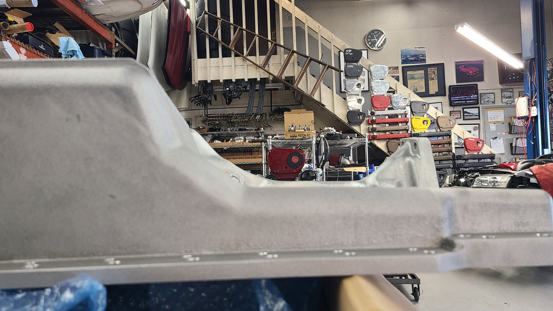GTT/GTS-t Engine Swap Conversion Pan for front sump Skylines