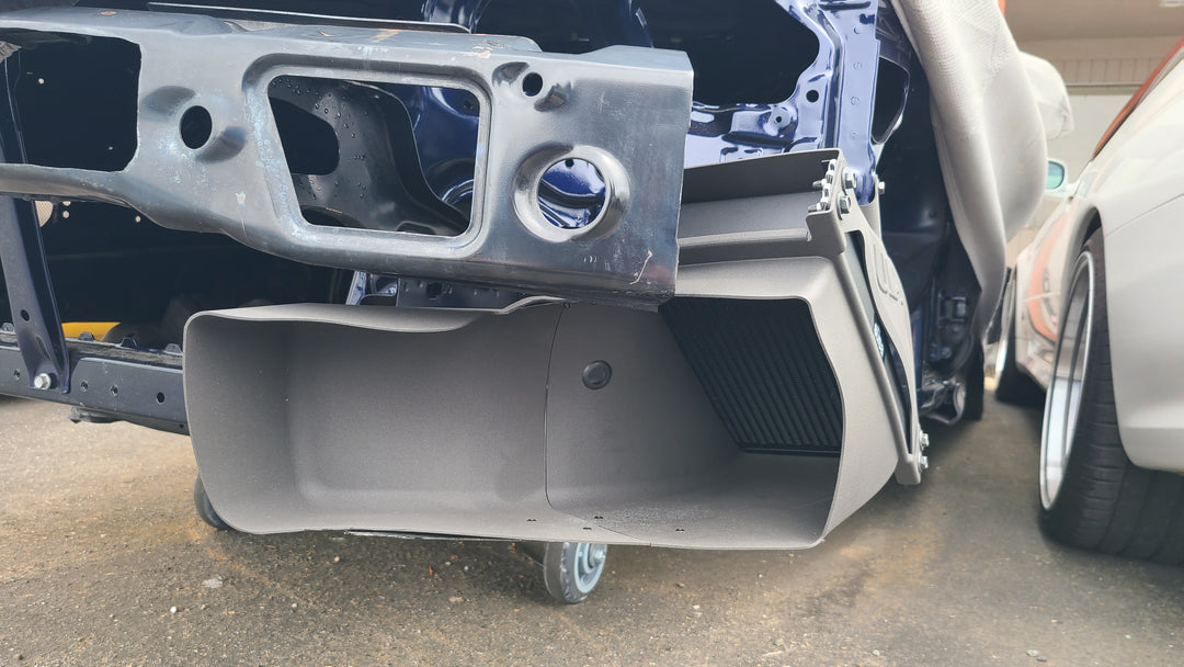 U.P.G R33 GTR oil cooler with carbon ducting -complete- *September 2026*