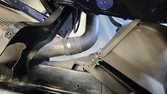 U.P.G R33 GTR oil cooler with carbon ducting -complete- *September 2026*