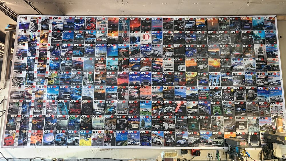 GT-R magazine wall art *PRE-Order mid August delivery*