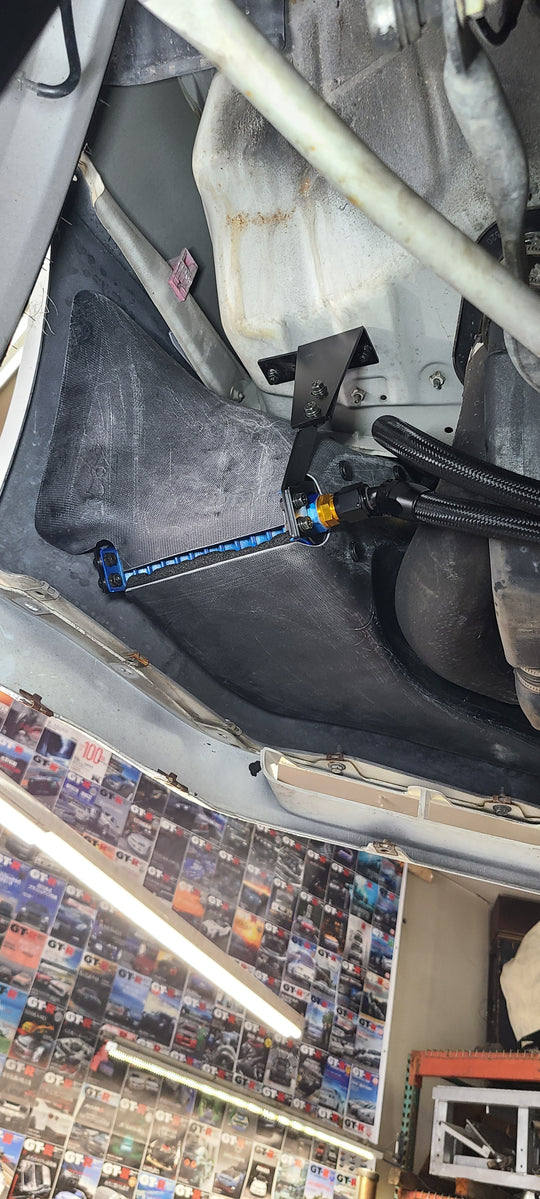 U.P.G R34 GTR oil cooler with  ducting -complete-