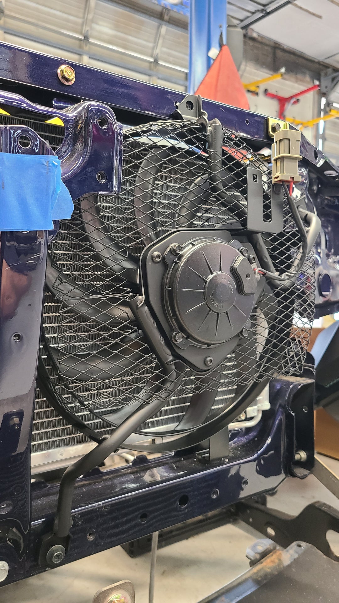 U.P.G. R33 GTR AC fan upgrade W/Spal fan
