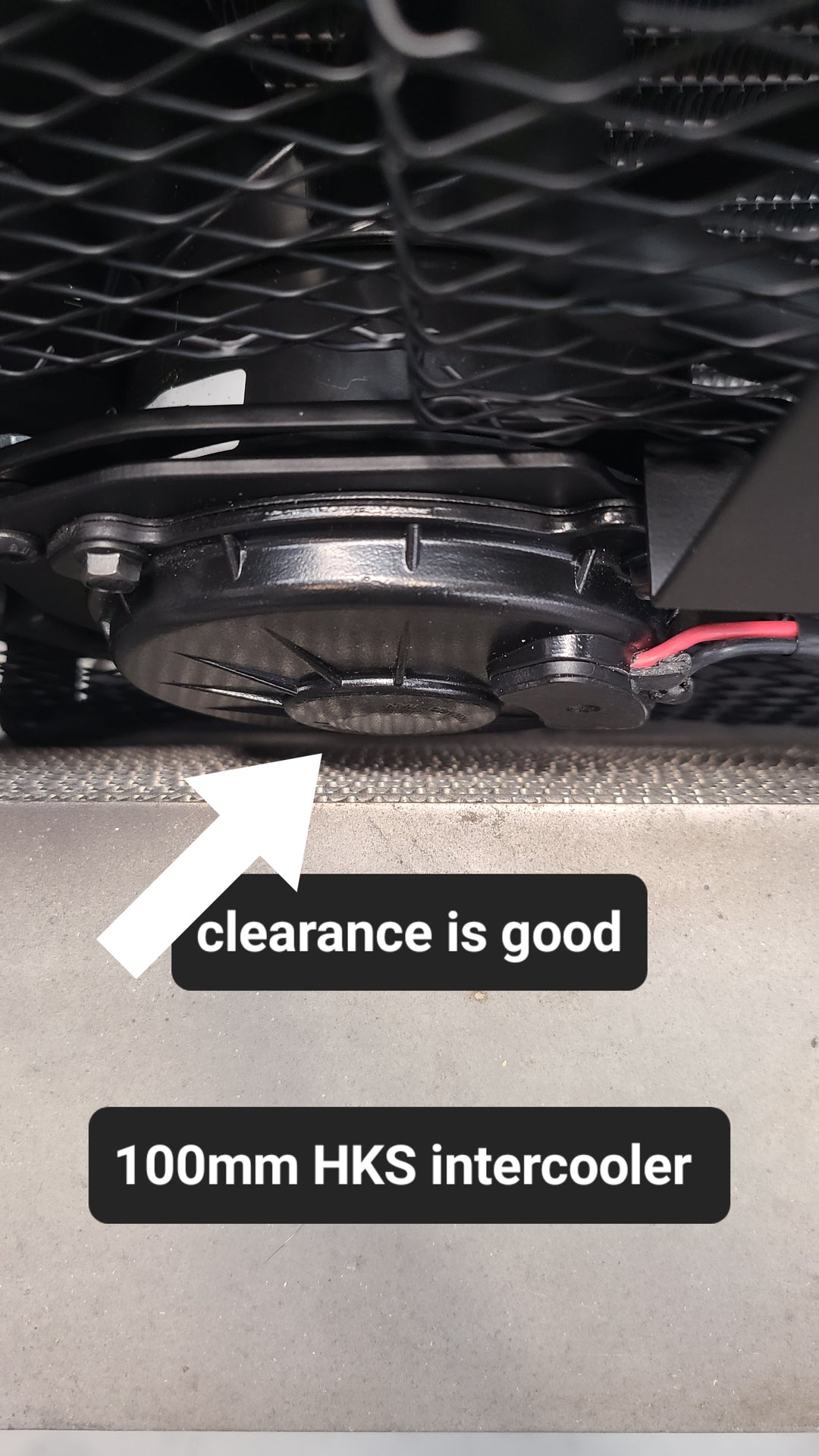 U.P.G. R33 GTR AC fan upgrade W/Spal fan