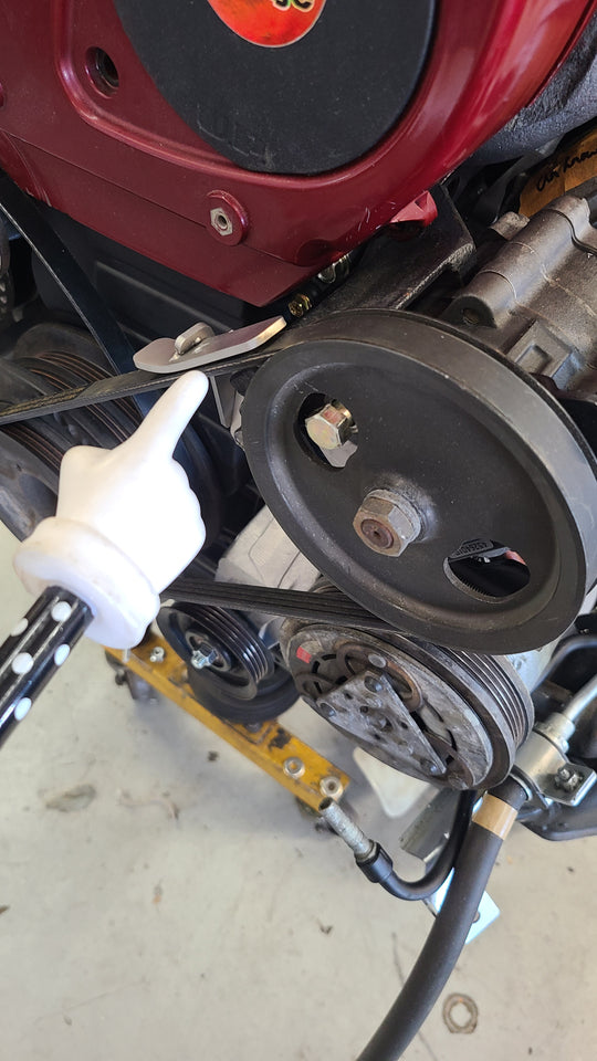 "The Doodad" RB26 GTR power steering belt guide