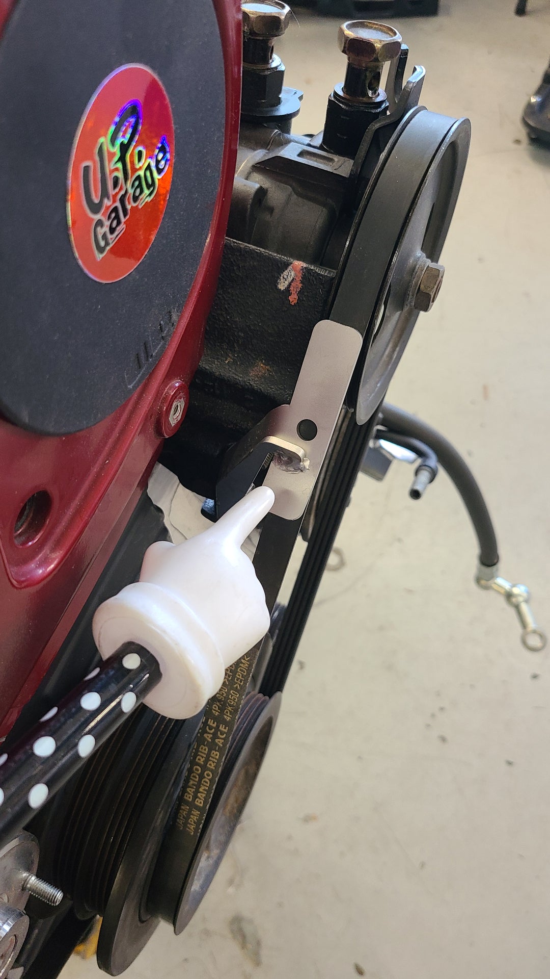 "The Doodad" RB26 GTR power steering belt guide
