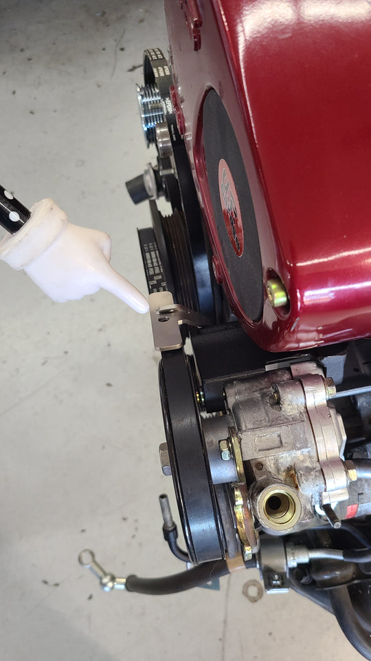 "The Doodad" RB26 GTR power steering belt guide