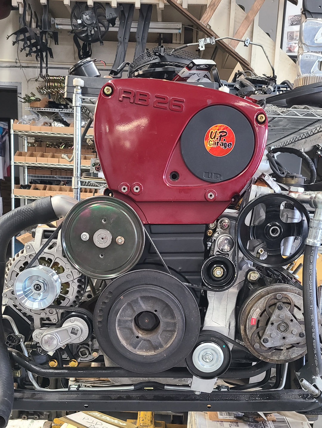 U.P.G. RB power steering pump system