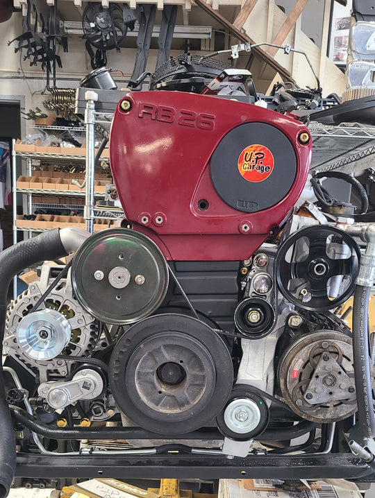 U.P.G. RB power steering pump system
