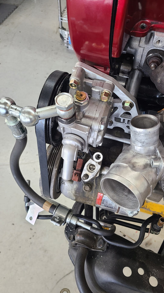 U.P.G. RB power steering pump system