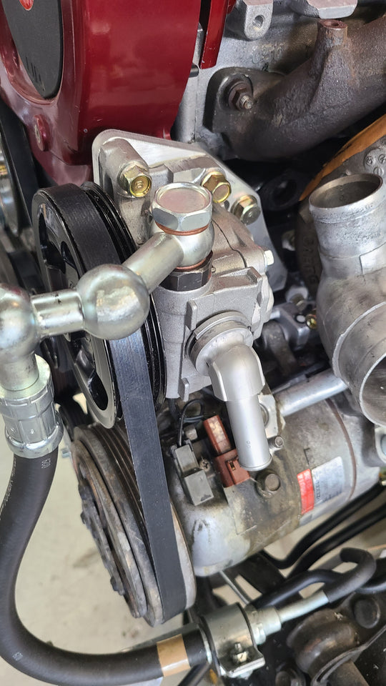 U.P.G. RB power steering pump system