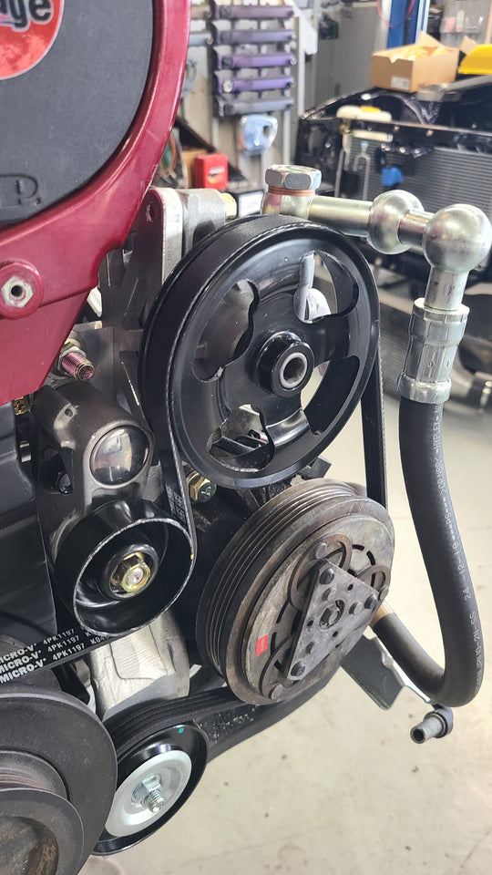 U.P.G. RB power steering pump system