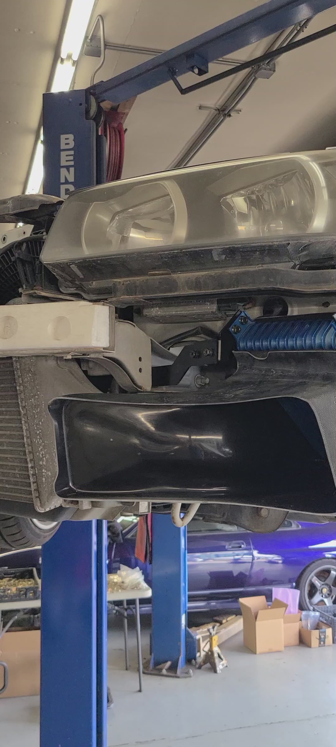 U.P.G R34 GTR oil cooler with  ducting -complete-