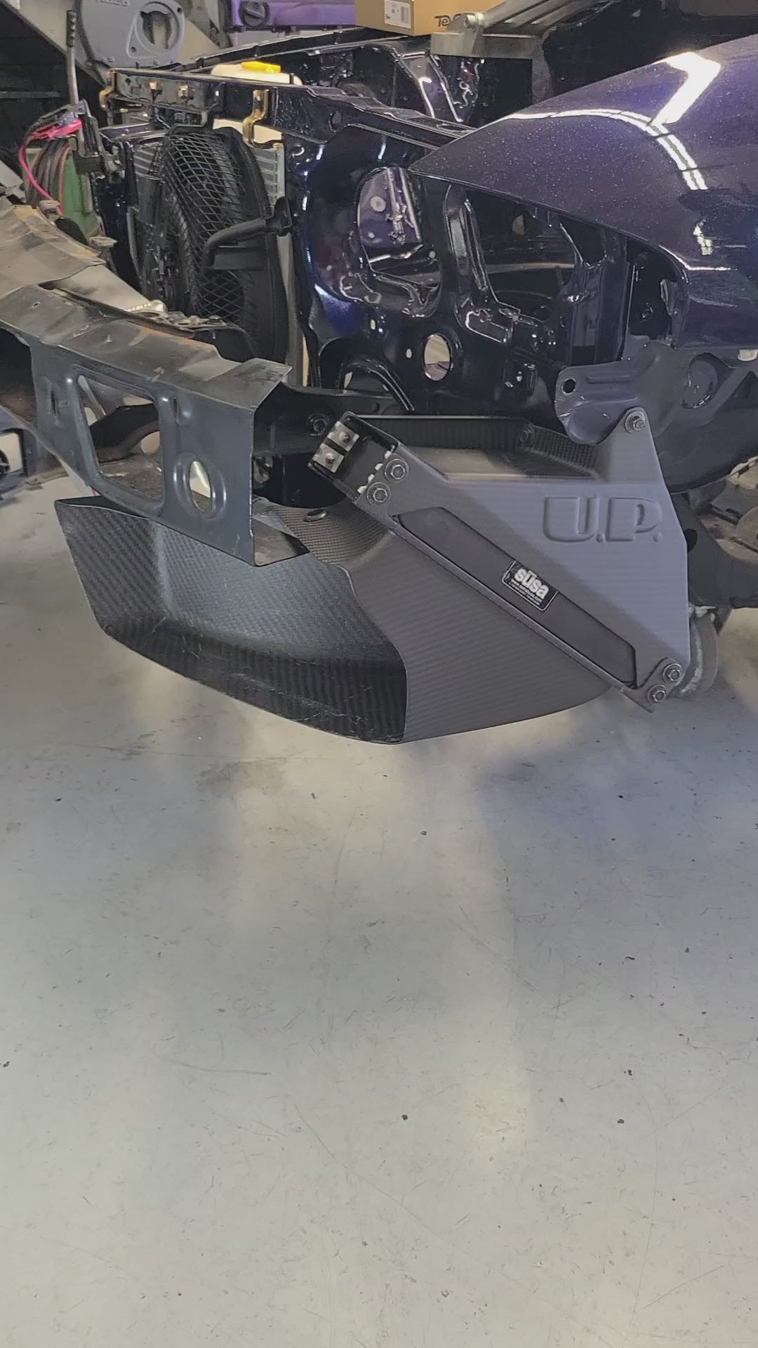 U.P.G R33 GTR oil cooler with carbon ducting -complete- *September 2026*