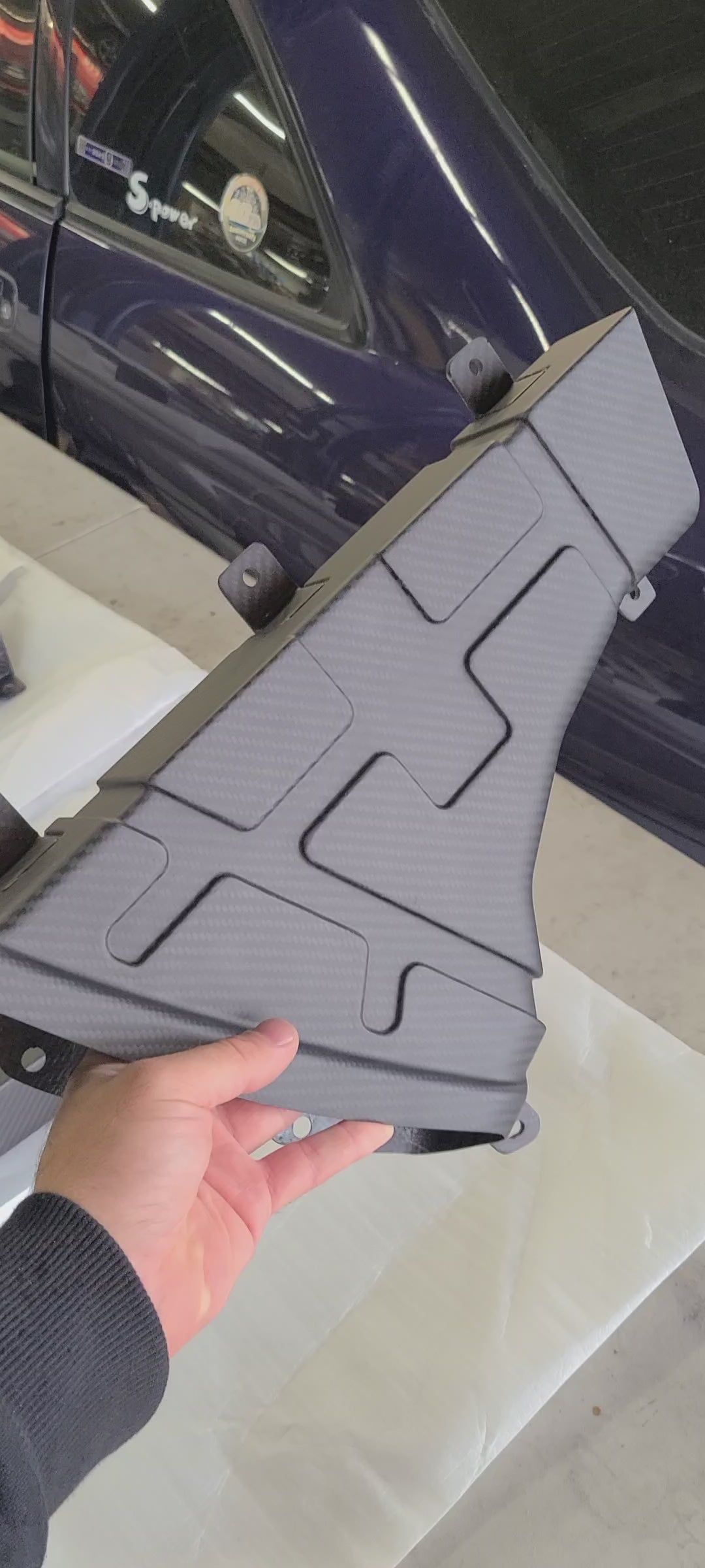 U.P.G R33 GTR S3 carbon brake ducts