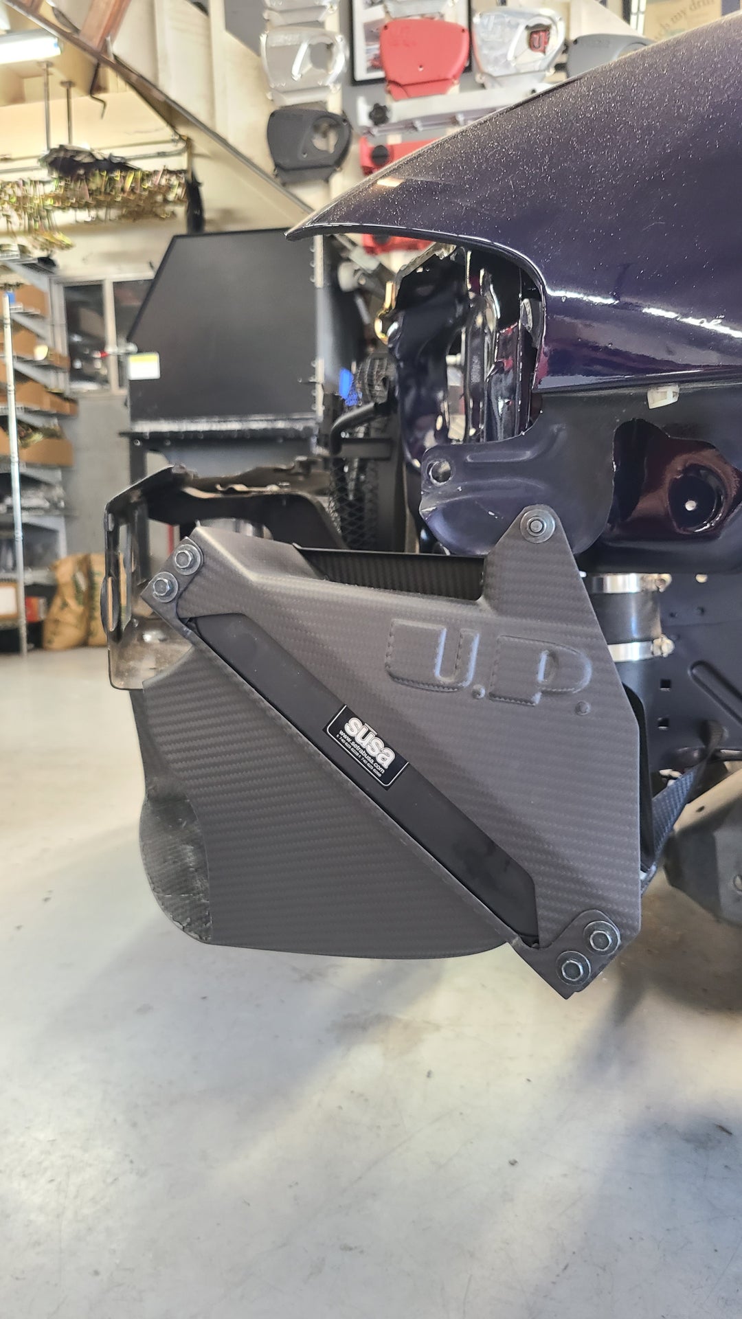 U.P.G R33 GTR oil cooler with carbon ducting -complete- *September 2026*