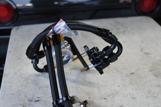 U.P.G R32 GTR oil cooler with carbon ducting -complete-