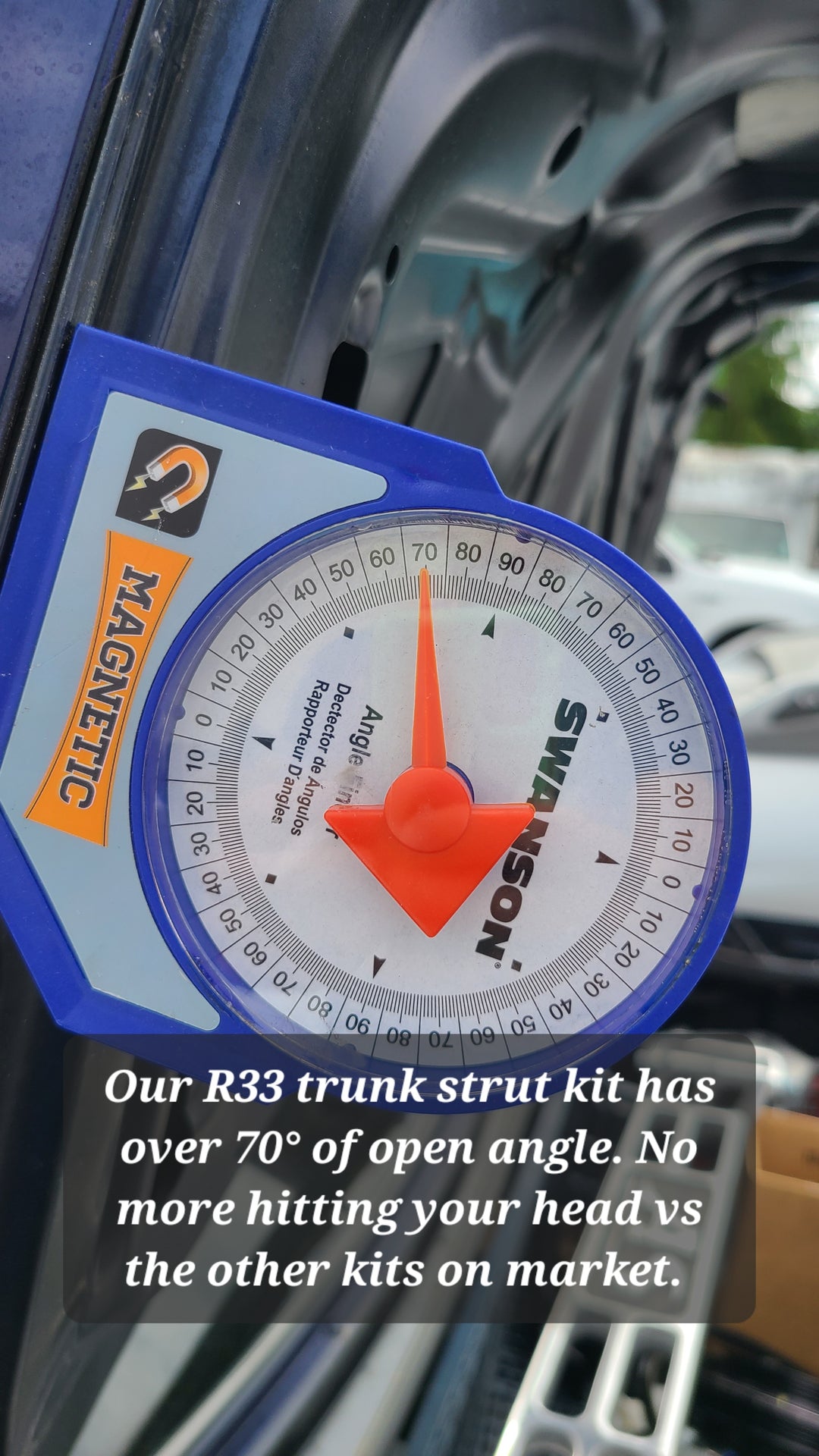 R33 Trunk Strut replacement kit