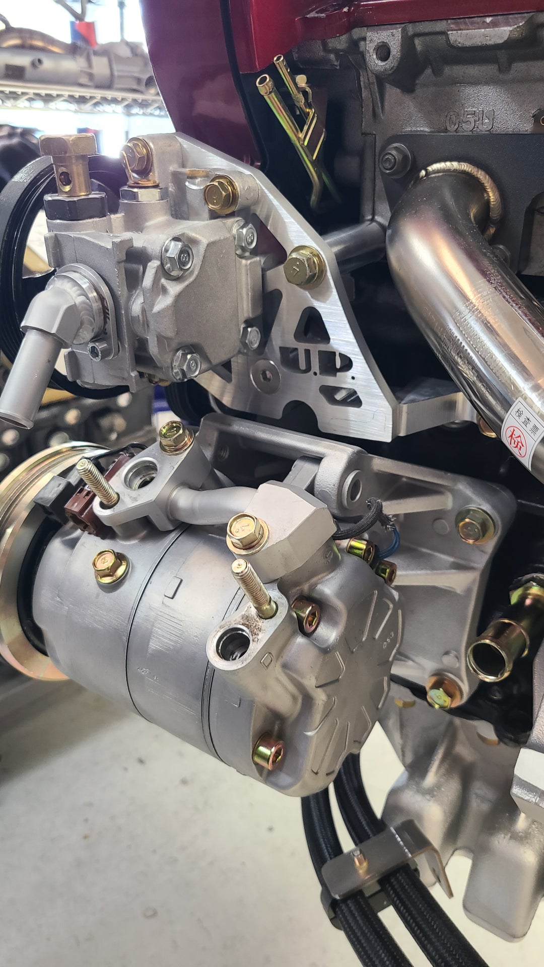 U.P.G. RB power steering pump system