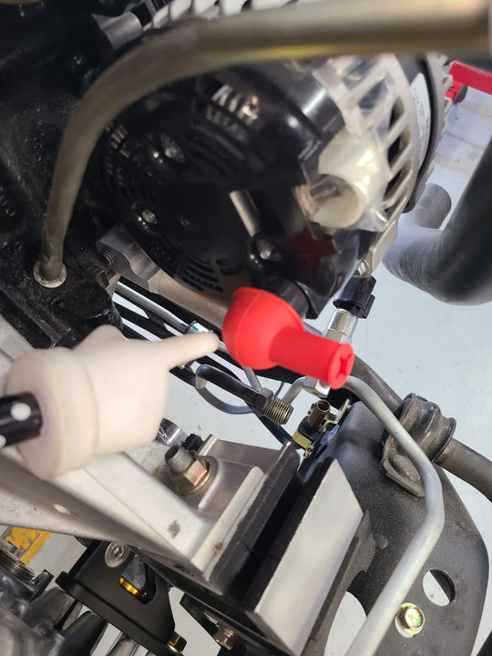 OEM alternator terminal cover