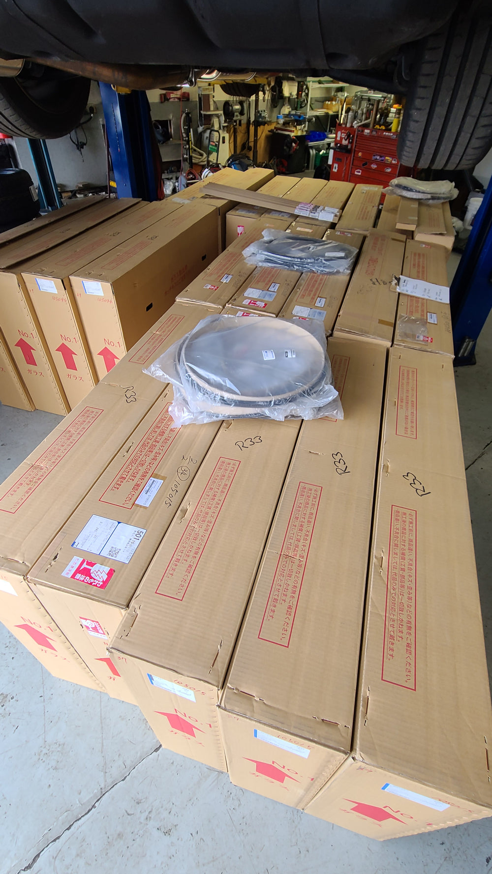 Windshields for Skyline and Stagea