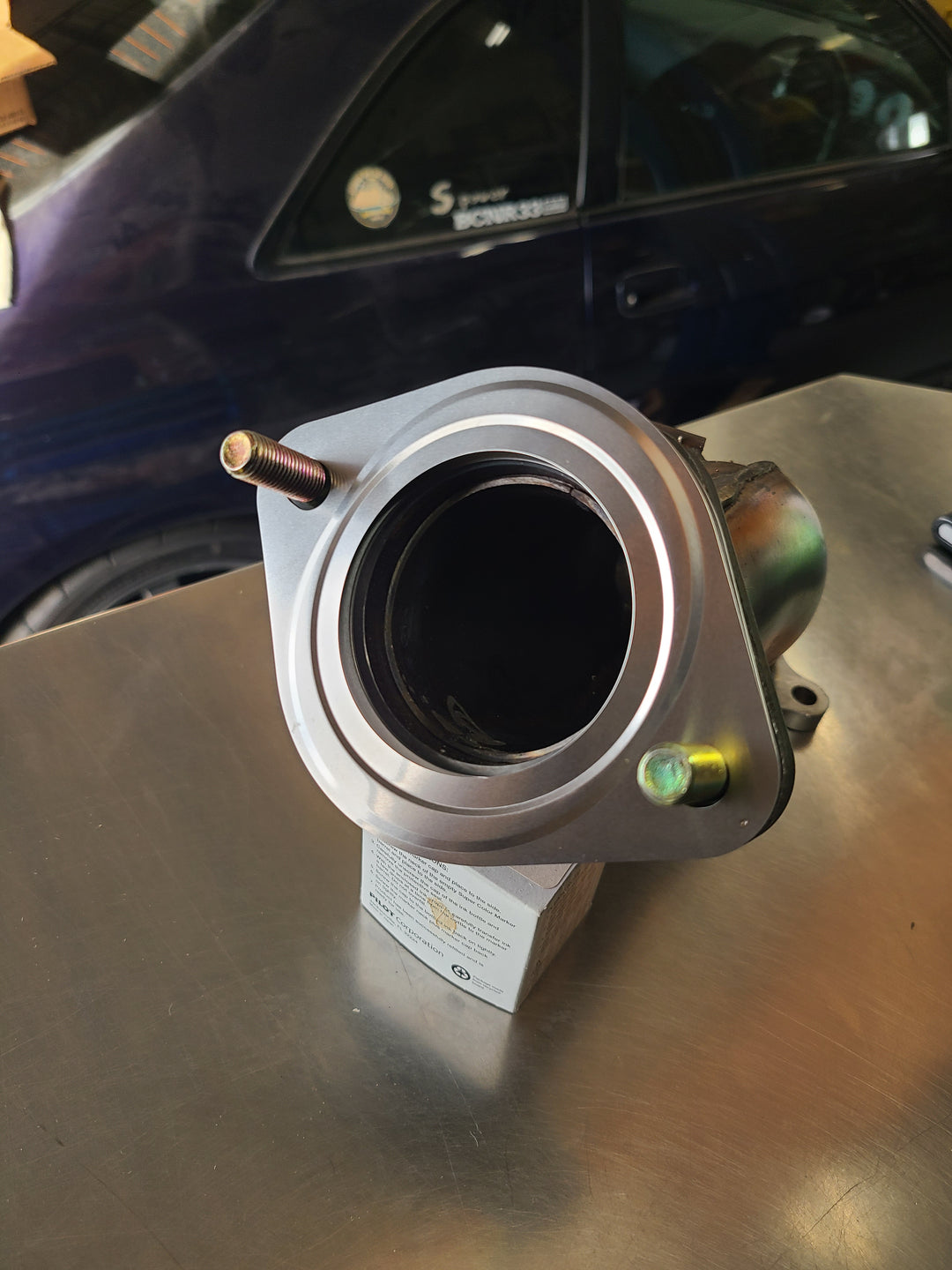 OEM RB26 downpipe and cat gasket