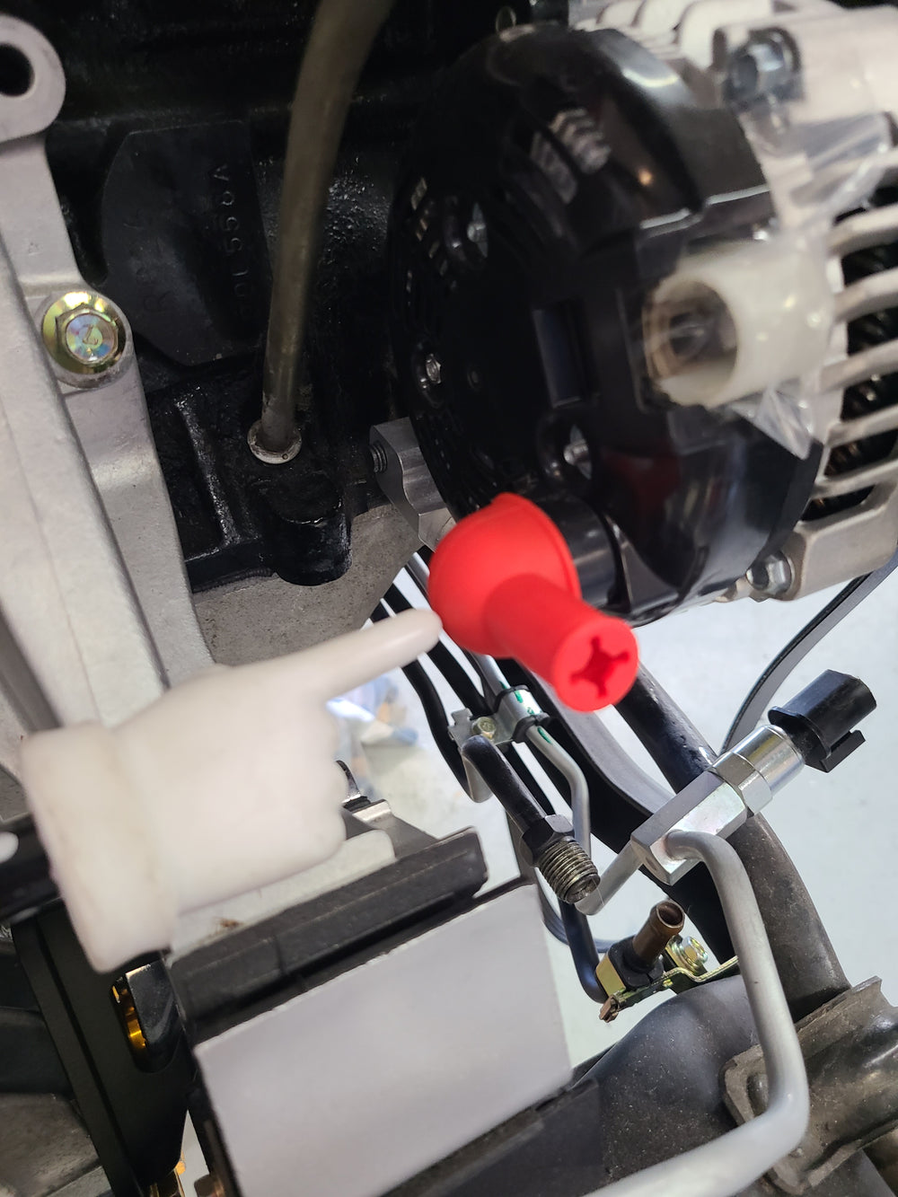 OEM alternator terminal cover