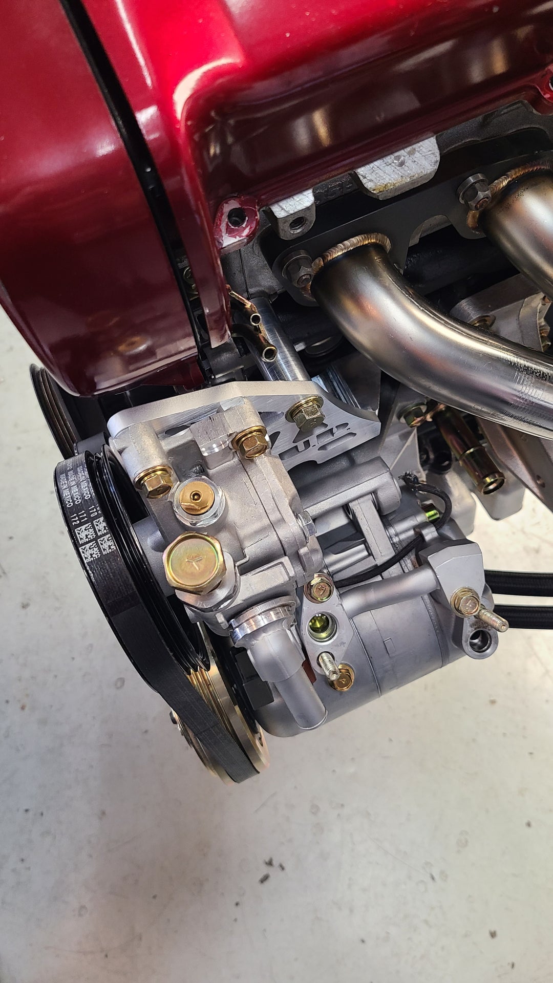 U.P.G. RB power steering pump system