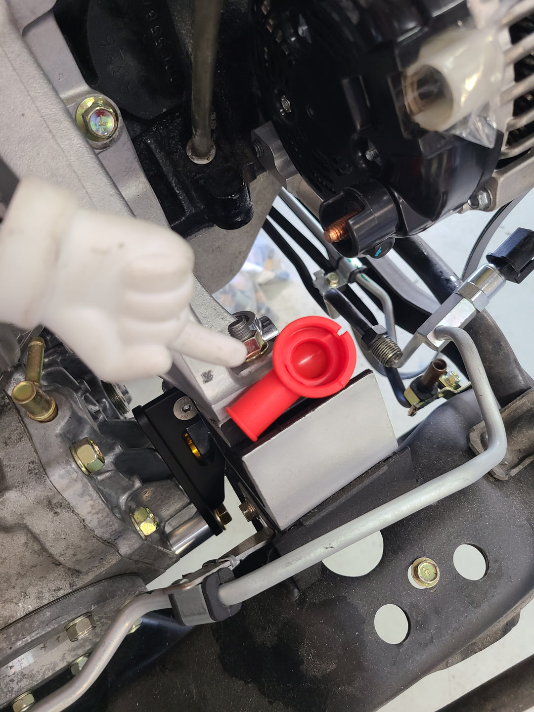 OEM alternator terminal cover