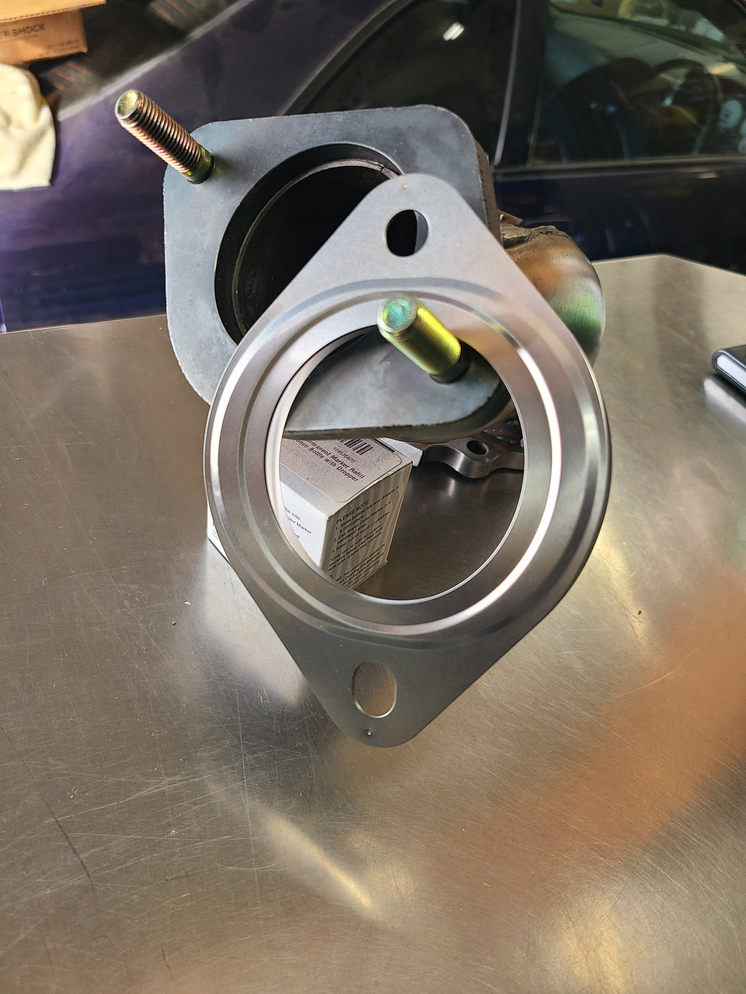 OEM RB26 downpipe and cat gasket