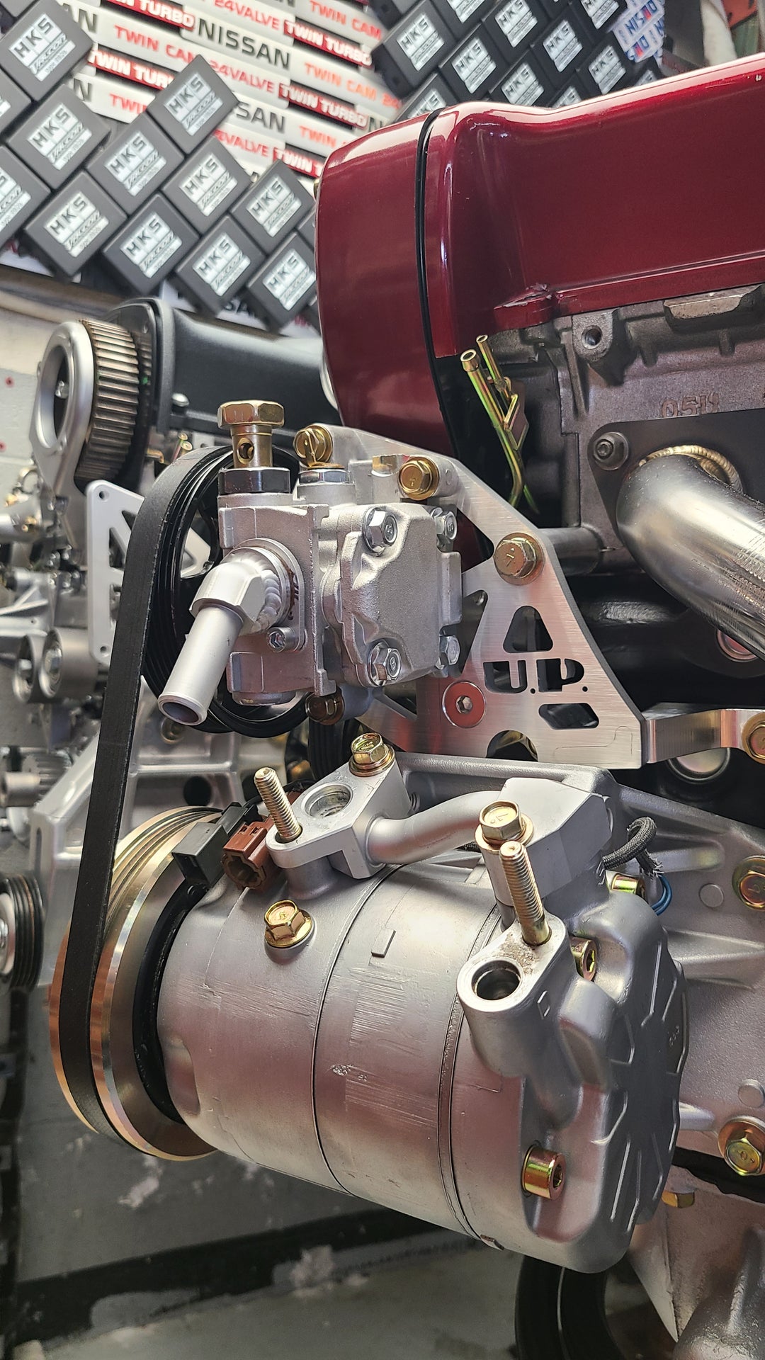 U.P.G. RB power steering pump system