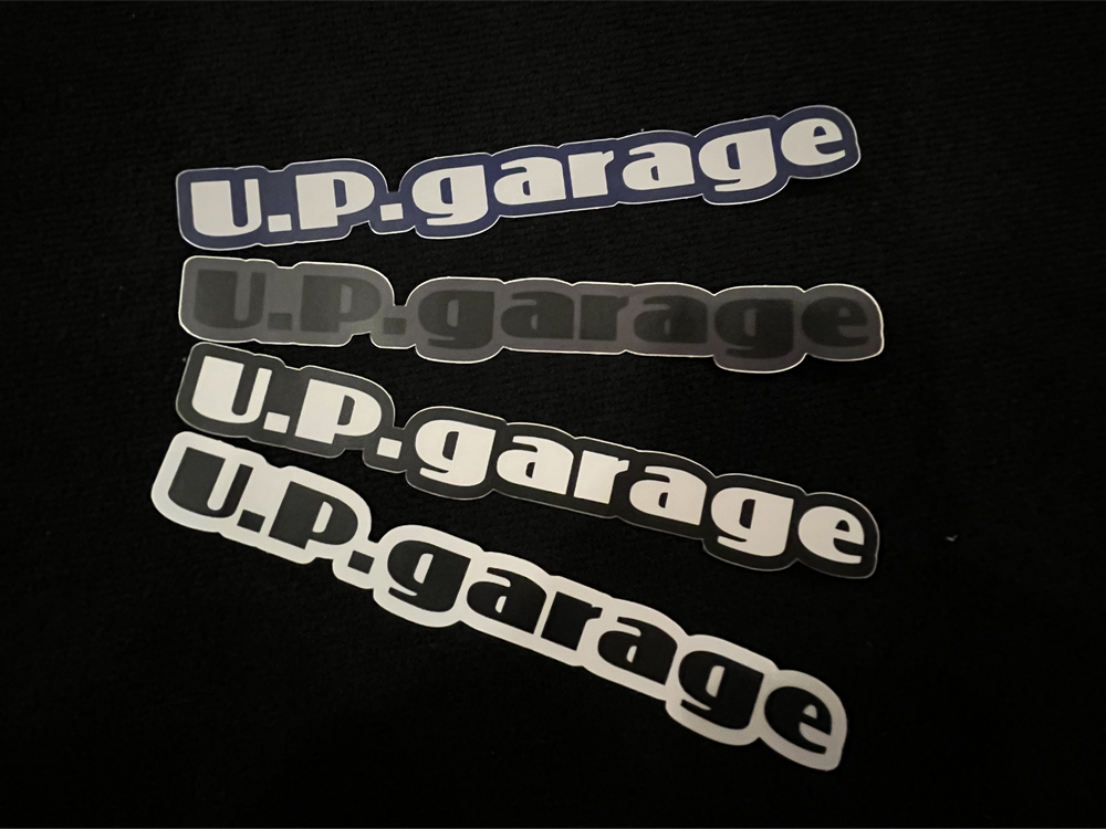 U.P. Garage Logo Sticker
