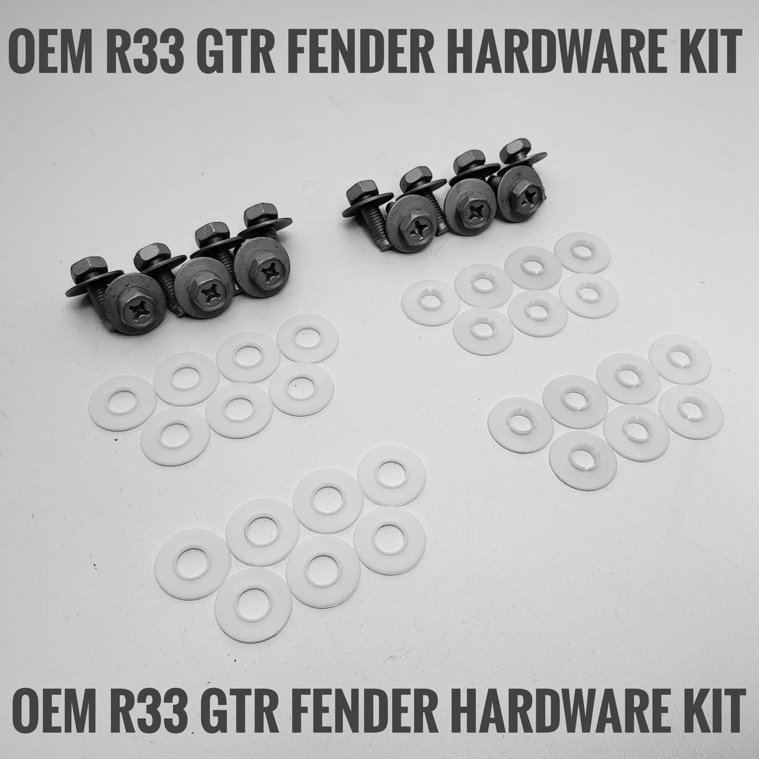 R33 GTR OEM Fender Hardware Kit
