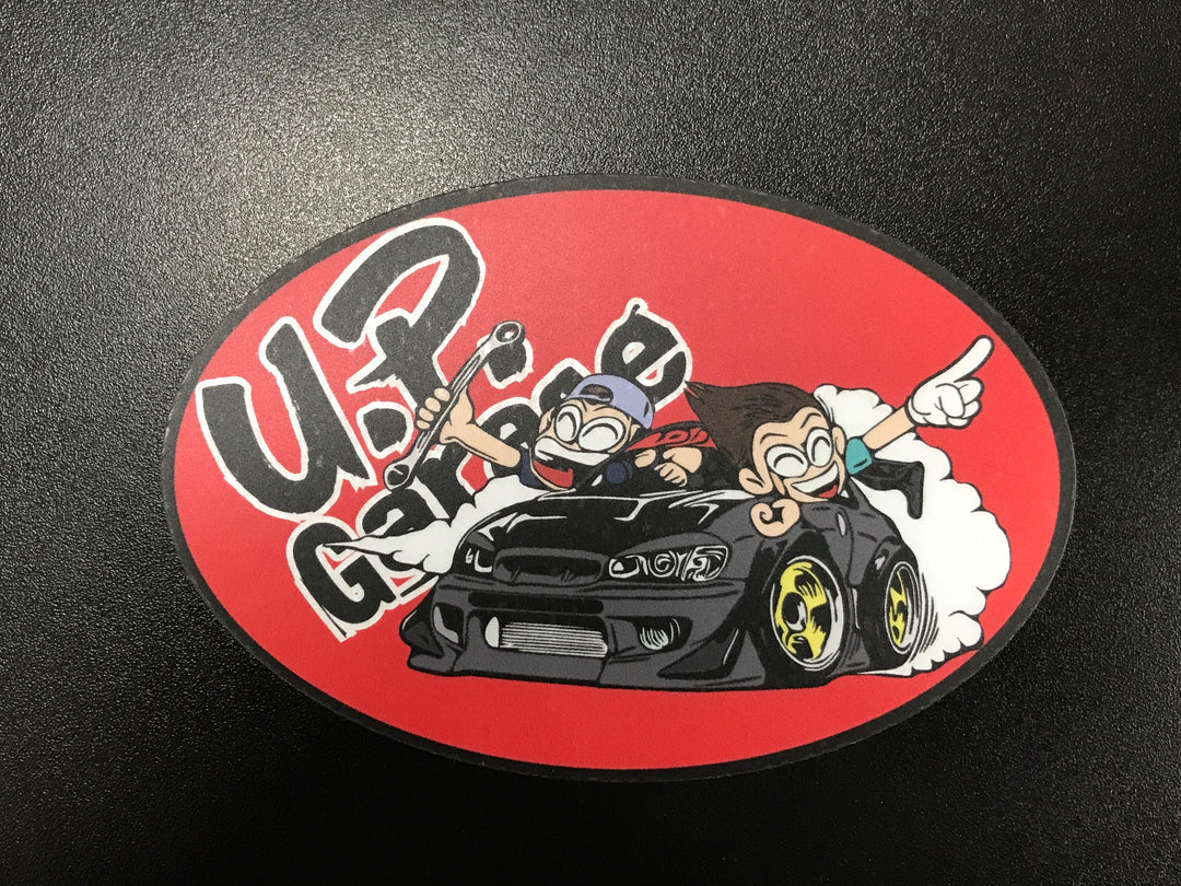 U.P. Garage Sticker